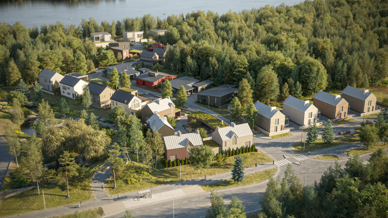 Asuntomessut 2025 Oulussa: Puurakentamista keskustan kupeessa