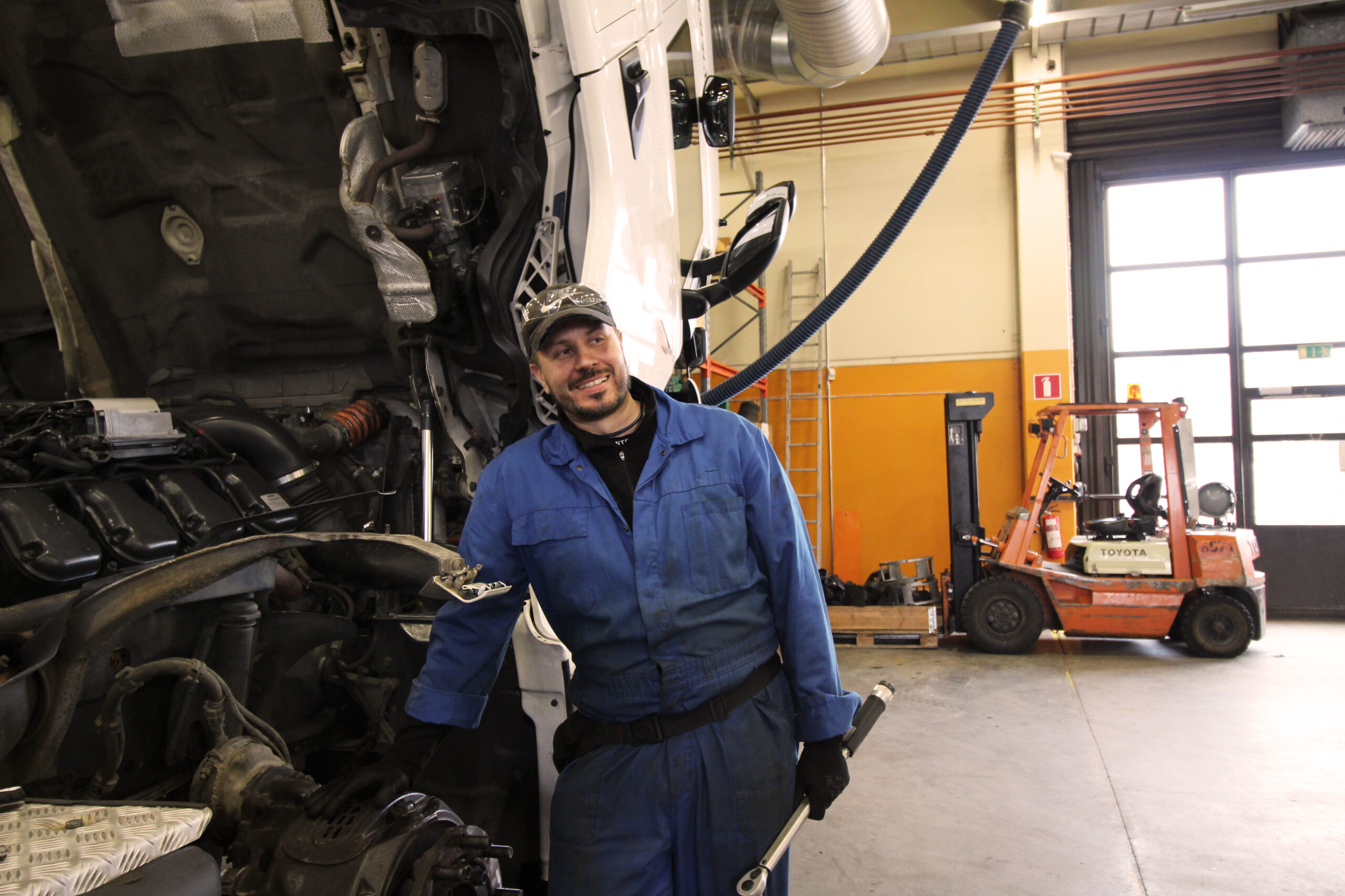 Mikael Malila työvoimakoulutuksen opiskelija