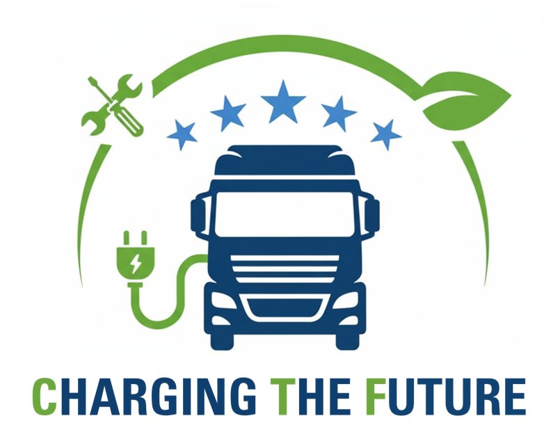 Hankkeen Charging the Future logo